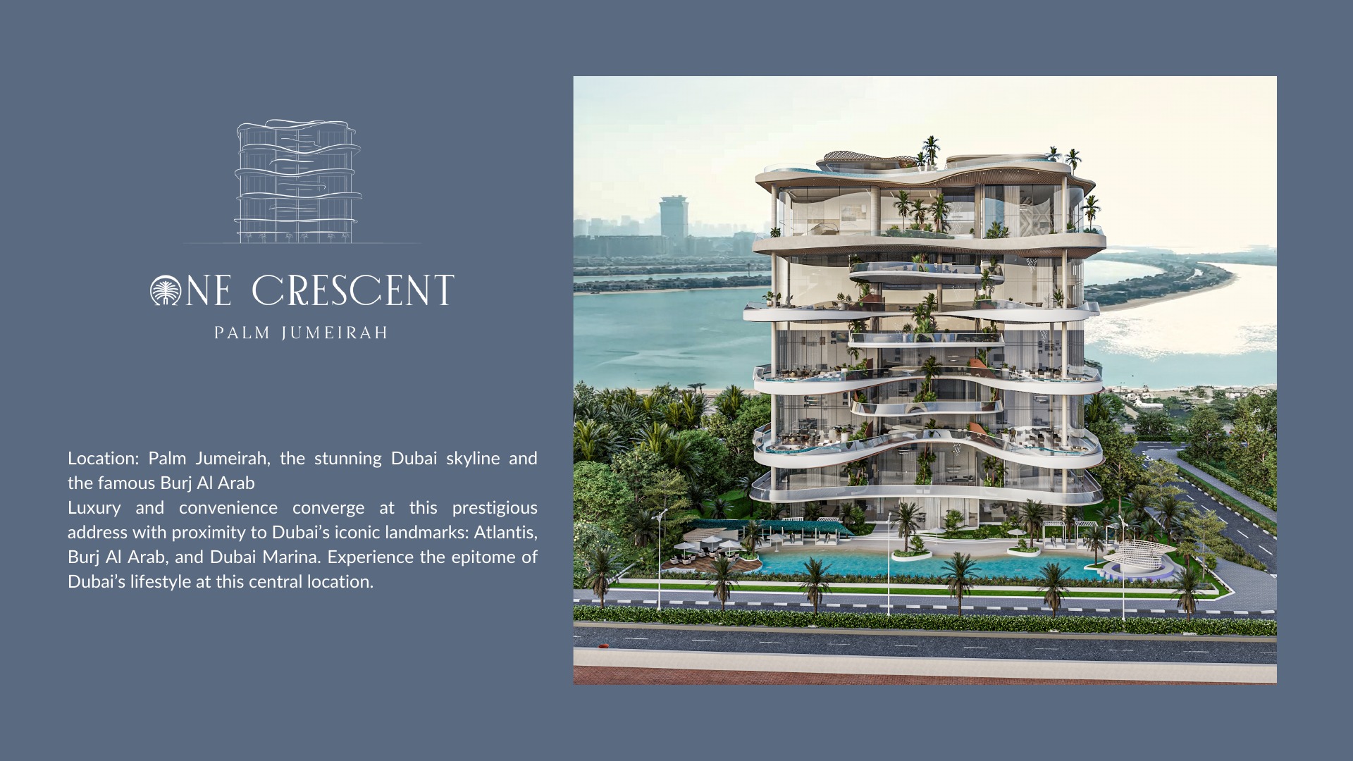 One Crescent portfolio cover