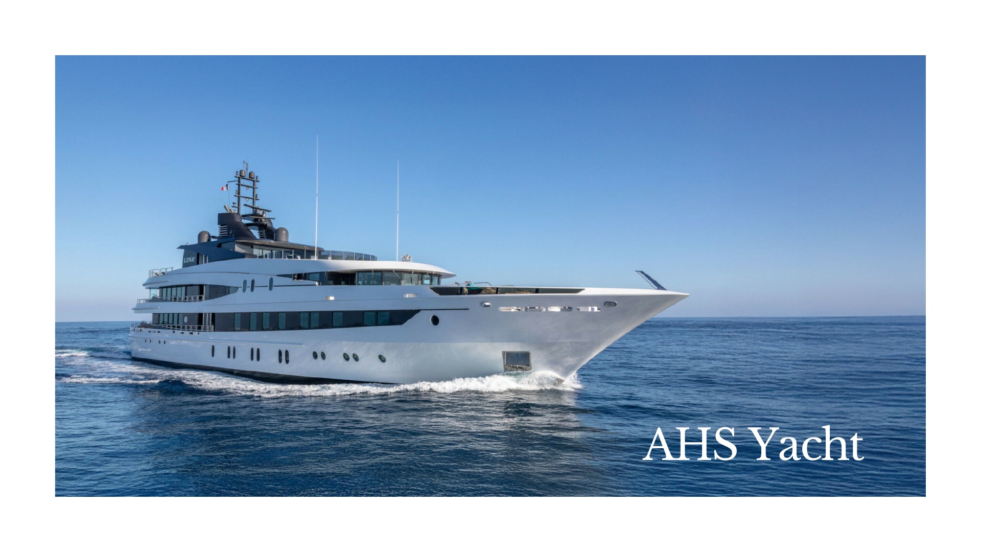 AHS Yacht portfolio cover